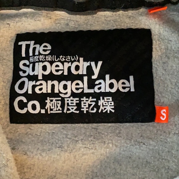 Superdry Men’s Full Zip Sweater Sz Small - Picture 3 of 8